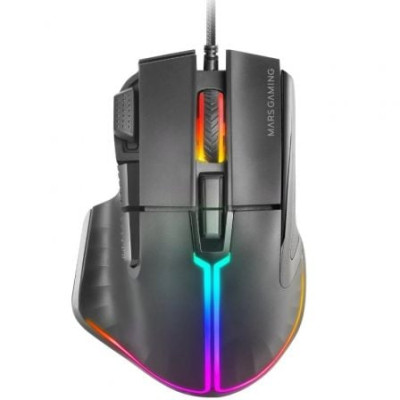 Ratón Gaming Mars Gaming MM-XT/ Hasta 12800 DPI | Ratones Gaming