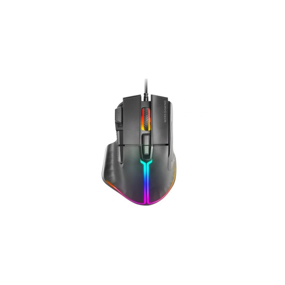 Ratón Gaming Mars Gaming MM-XT/ Hasta 12800 DPI | Ratones Gaming