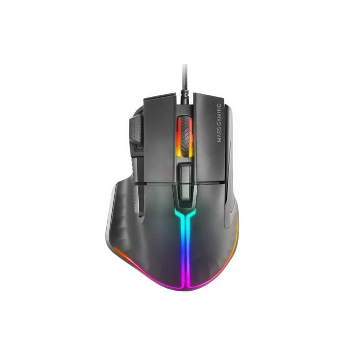 Ratón Gaming Mars Gaming MM-XT/ Hasta 12800 DPI | Ratones Gaming