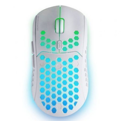 Ratón Gaming Inalámbrico Mars Gaming MMW3W/ Batería recargable/ Hasta 3200 DPI/ Blanco | Ratones Gaming