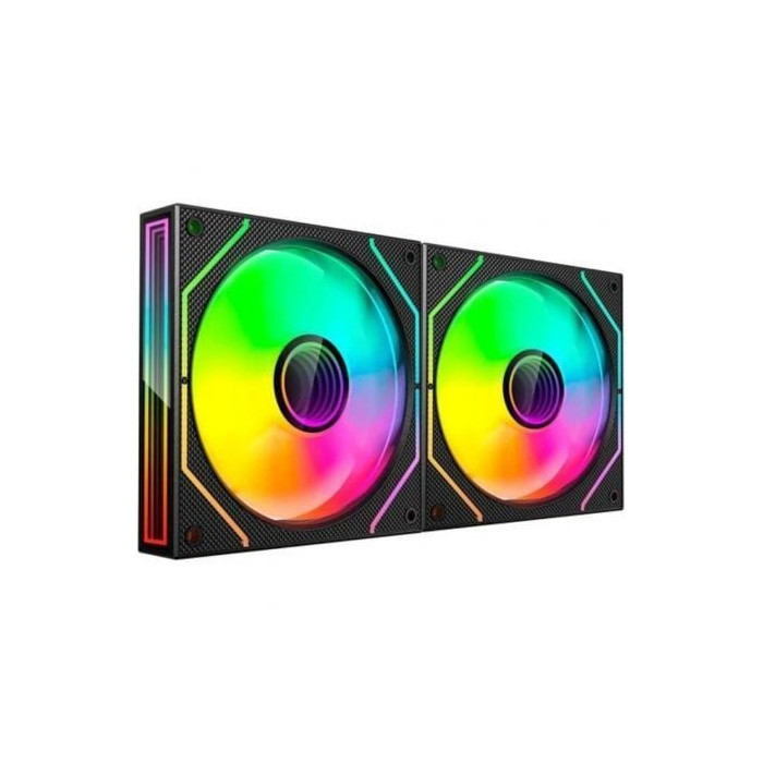 Pack 2 Ventiladores Mars Gaming MF-3DPROX2/ 12cm/ ARGB | Ventiladores
