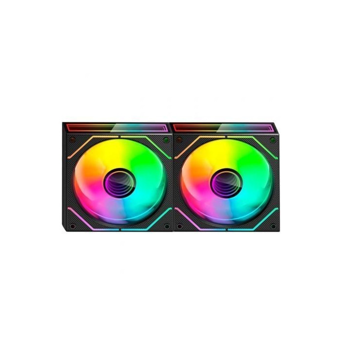 Pack 2 Ventiladores Mars Gaming MF-3DPROX2R/ 12cm/ ARGB | Ventiladores