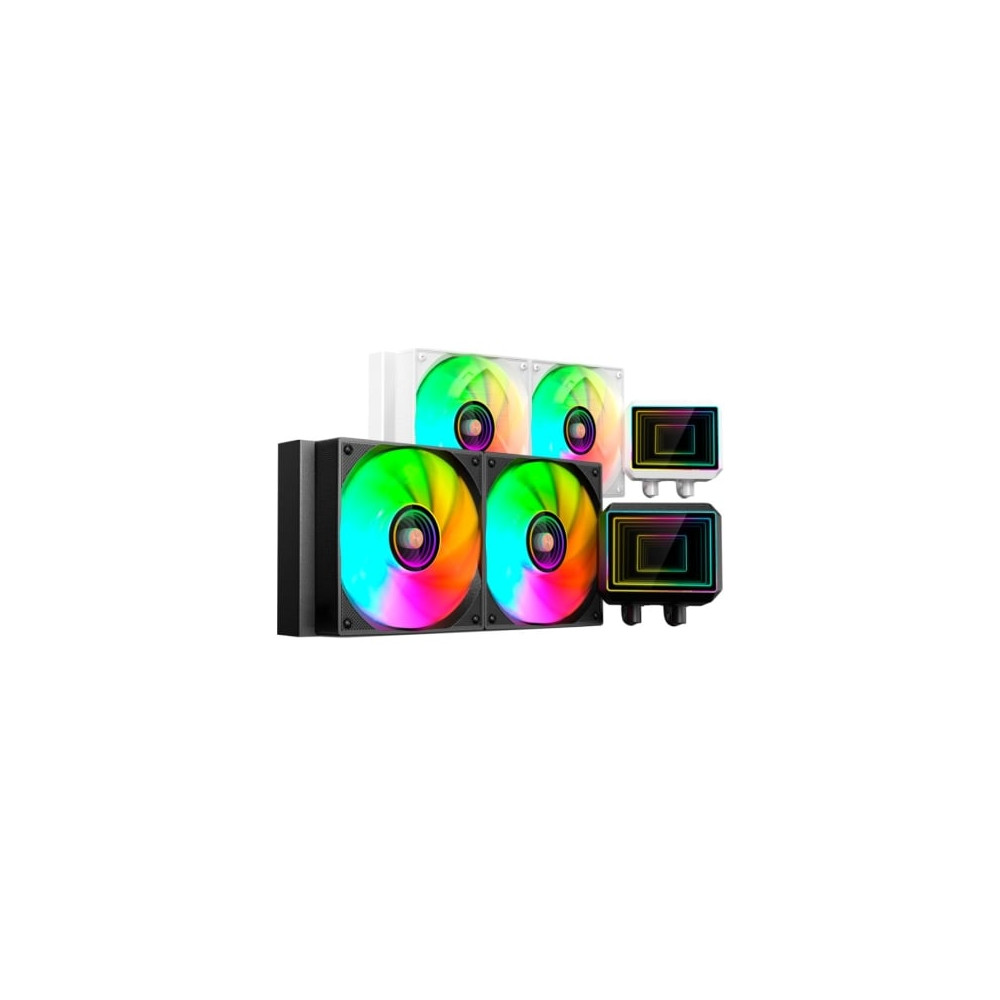 Sistema de Refrigeración Líquida Mars Gaming ML-TWO240/ Negro | Ventiladores