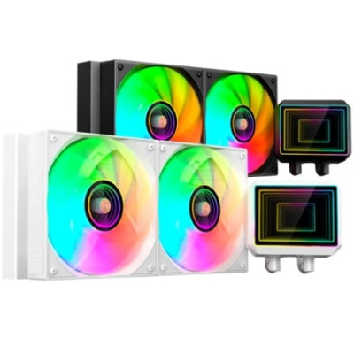 Sistema de Refrigeración Líquida Mars Gaming ML-TWO240/ Blanco | Ventiladores