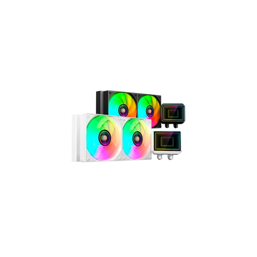 Sistema de Refrigeración Líquida Mars Gaming ML-TWO240/ Blanco | Ventiladores