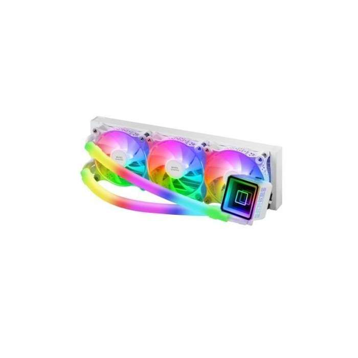 Sistema de Refrigeración Líquida Mars Gaming ML-ULTRA360/ Blanco | Ventiladores