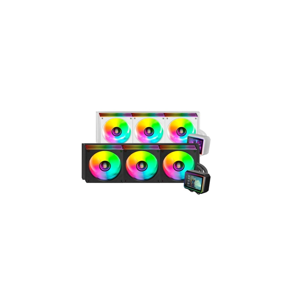 Sistema de Refrigeración Líquida Mars Gaming ML-VISIONII360/ Negro | Ventiladores