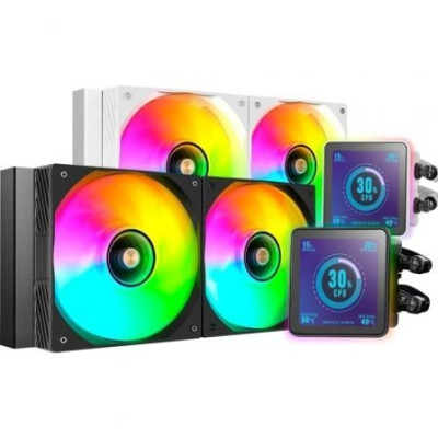 Sistema de Refrigeración Líquida Mars Gaming ML-VISIONPRO240/ Negro | Ventiladores