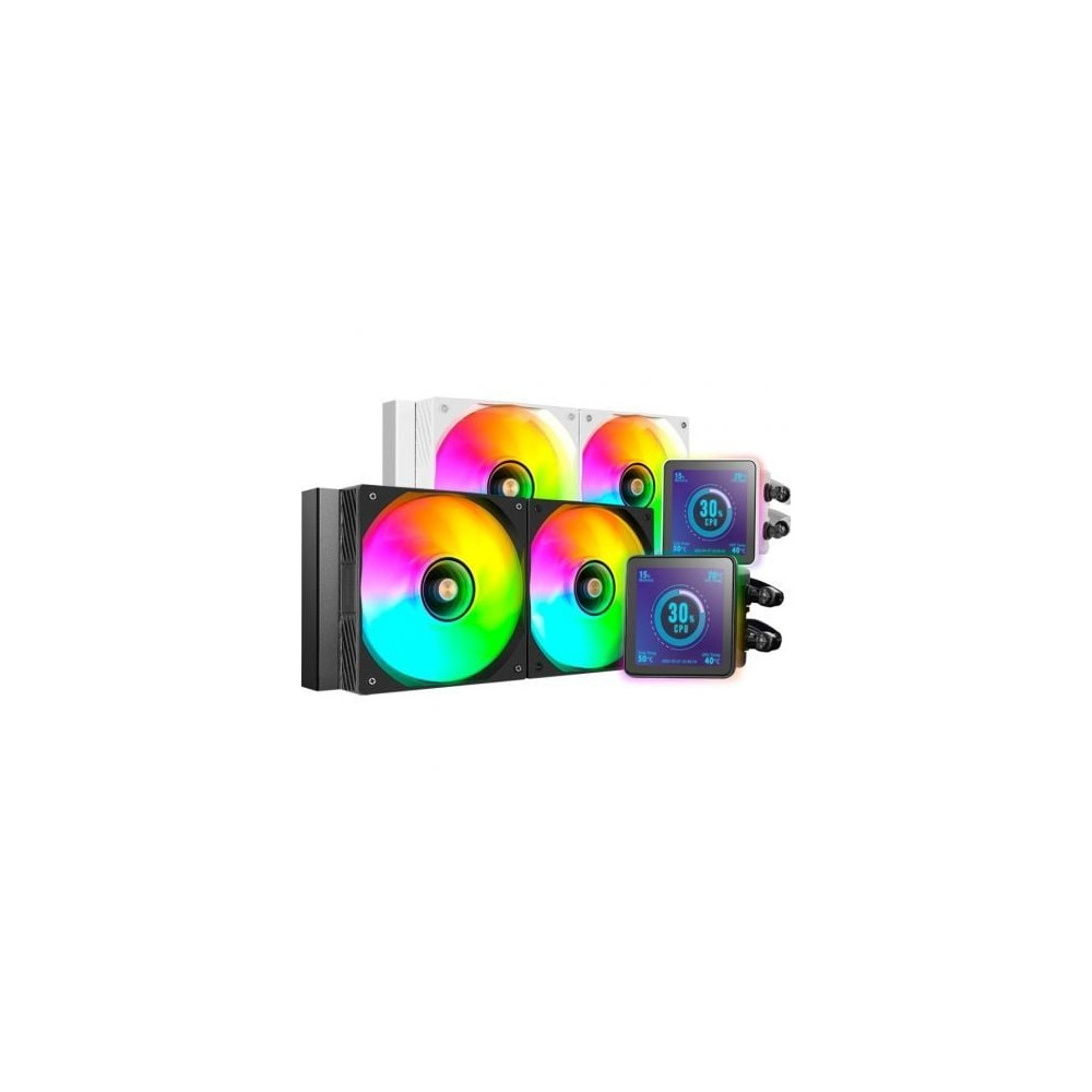 Sistema de Refrigeración Líquida Mars Gaming ML-VISIONPRO240/ Negro | Ventiladores