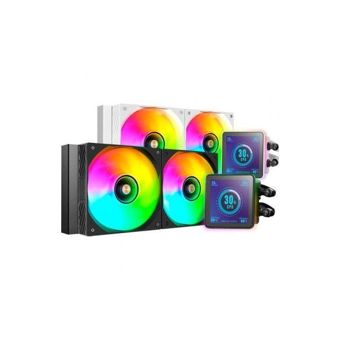 Sistema de Refrigeración Líquida Mars Gaming ML-VISIONPRO240/ Negro | Ventiladores
