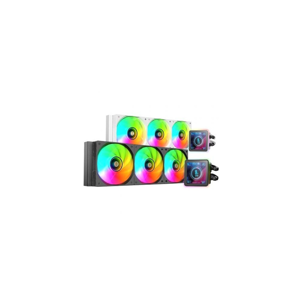 Sistema de Refrigeración Líquida Mars Gaming ML-VISIONPRO360/ Negro | Ventiladores