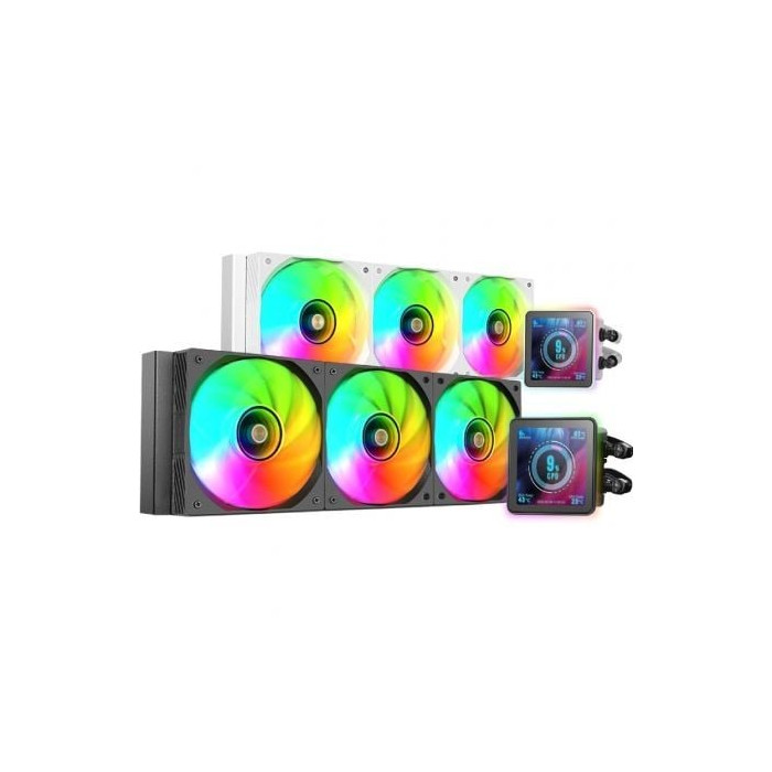 Sistema de Refrigeración Líquida Mars Gaming ML-VISIONPRO360/ Negro | Ventiladores