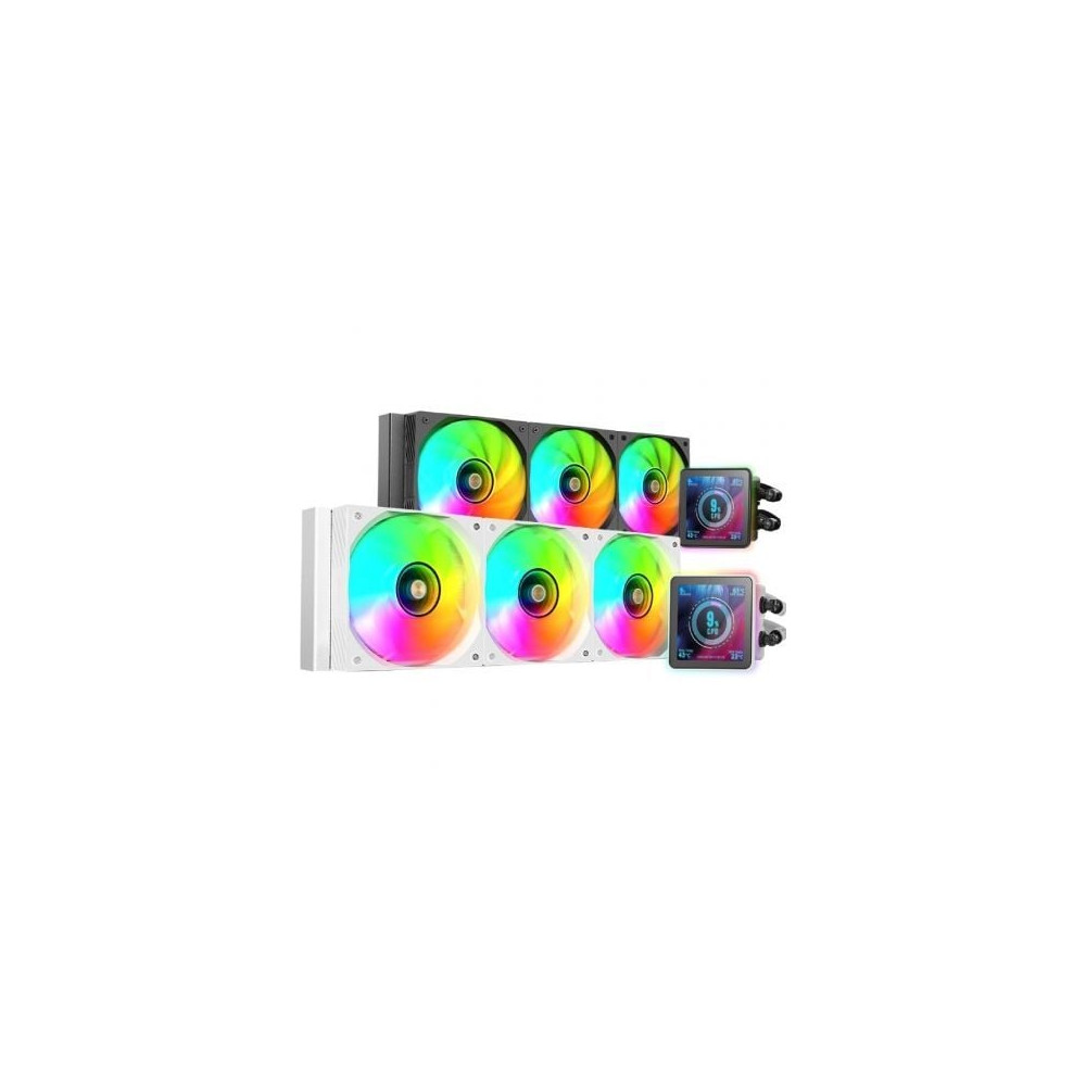 Sistema de Refrigeración Líquida Mars Gaming ML-VISIONPRO360/ Blanco | Ventiladores