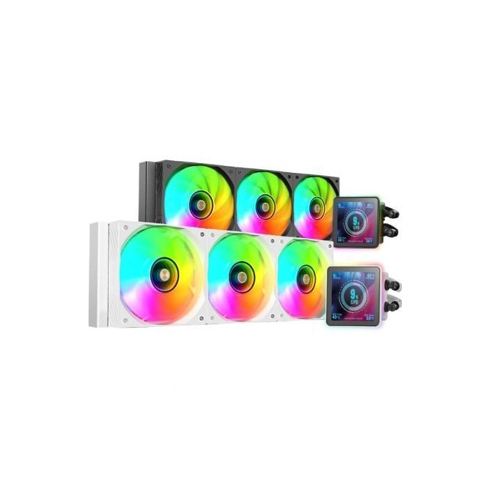 Sistema de Refrigeración Líquida Mars Gaming ML-VISIONPRO360/ Blanco | Ventiladores