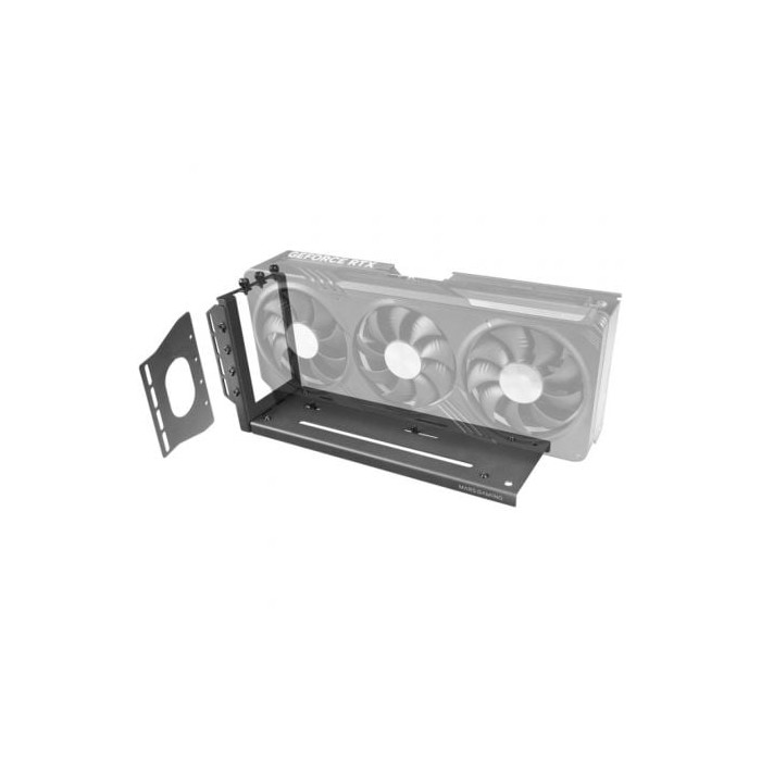 Soporte para Tarjeta Gráfica Mars Gaming MCA-GCV/ Compatibilidad Universal/ Negro | Accesorios Gaming