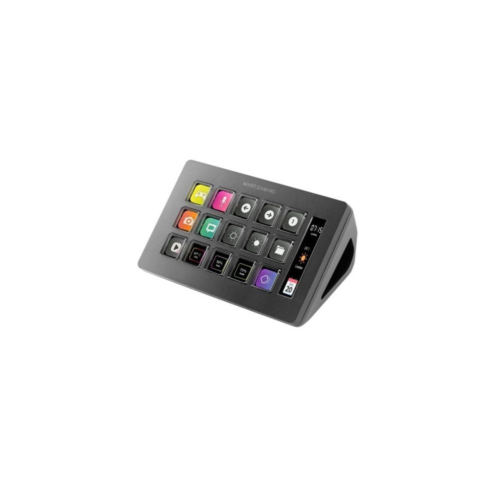 Stream Deck Slim Mars Gaming MSD-ONE/ 15 Teclas LCD/ Negro | Accesorios Gaming