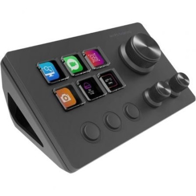Control Deck Mars Gaming MSD-TWO/ 6 Teclas LCD/ 3 Ruedas/ 3 Botones/ Negro | Accesorios Gaming