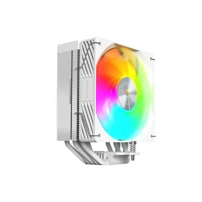 Ventilador con Disipador Mars Gaming MCPU-X5ARGB/ 12cm/ Blanco | Ventiladores