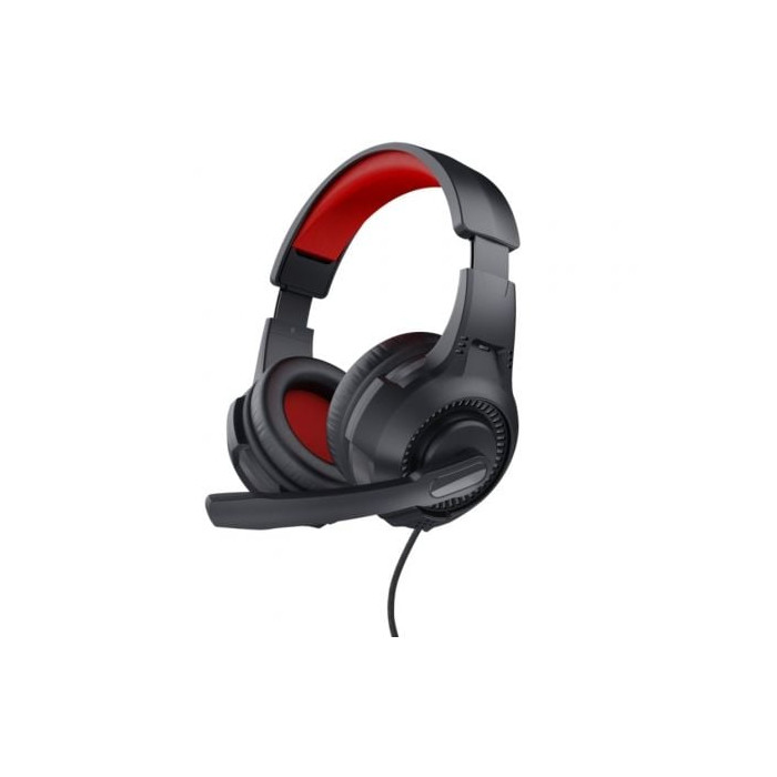 Auriculares Gaming con Micrófono Trust Gaming 24785/ Jack 3.5/ Rojos y Negros | Auriculares y Micrófonos