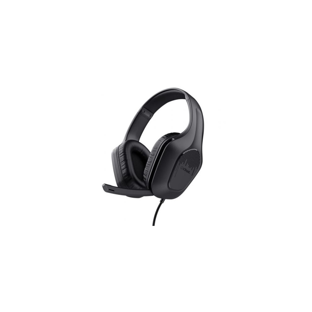 Auriculares Gaming con Micrófono Trust Gaming GXT 417 Zirox/ Jack 3.5/ Negros | Auriculares y Micrófonos