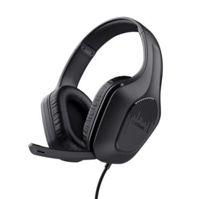 Auriculares Gaming con Micrófono Trust Gaming GXT 415 Zirox/ Jack 3.5/ Negros | Auriculares y Micrófonos