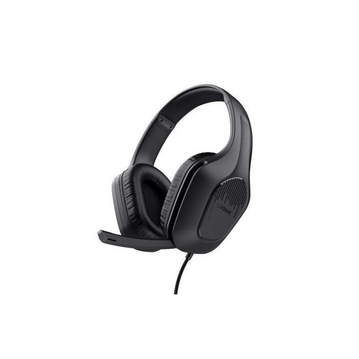 Auriculares Gaming con Micrófono Trust Gaming GXT 415 Zirox/ Jack 3.5/ Negros | Auriculares y Micrófonos