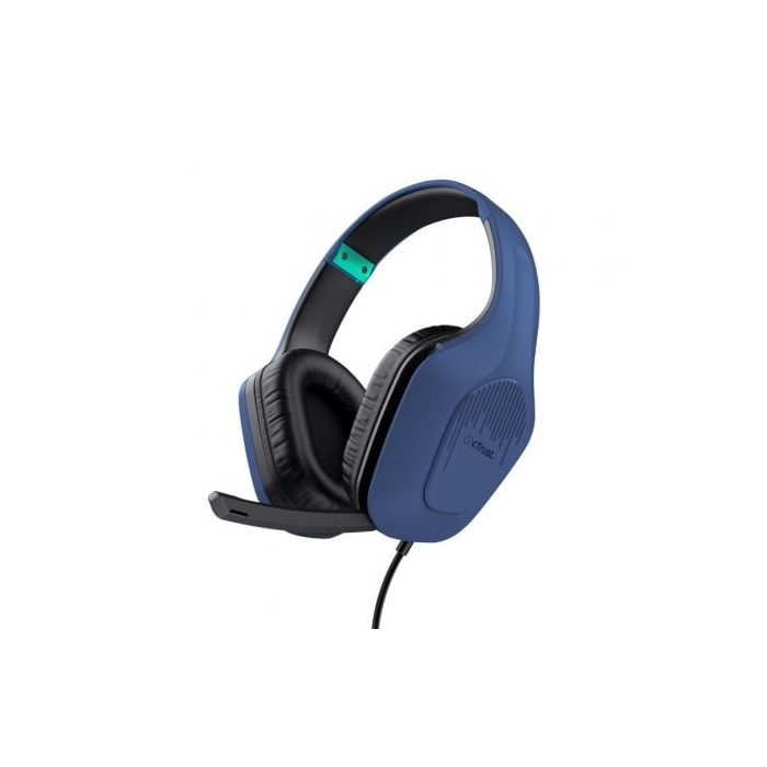Auriculares Gaming con Micrófono Trust Gaming GXT 415 Zirox/ Jack 3.5/ Azules | Auriculares y Micrófonos