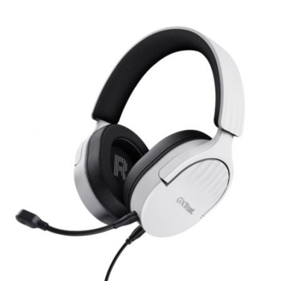 Auriculares Gaming con Micrófono Trust Gaming GXT 489 Fayzo/ Jack 3.5/ Blancos | Auriculares y Micrófonos