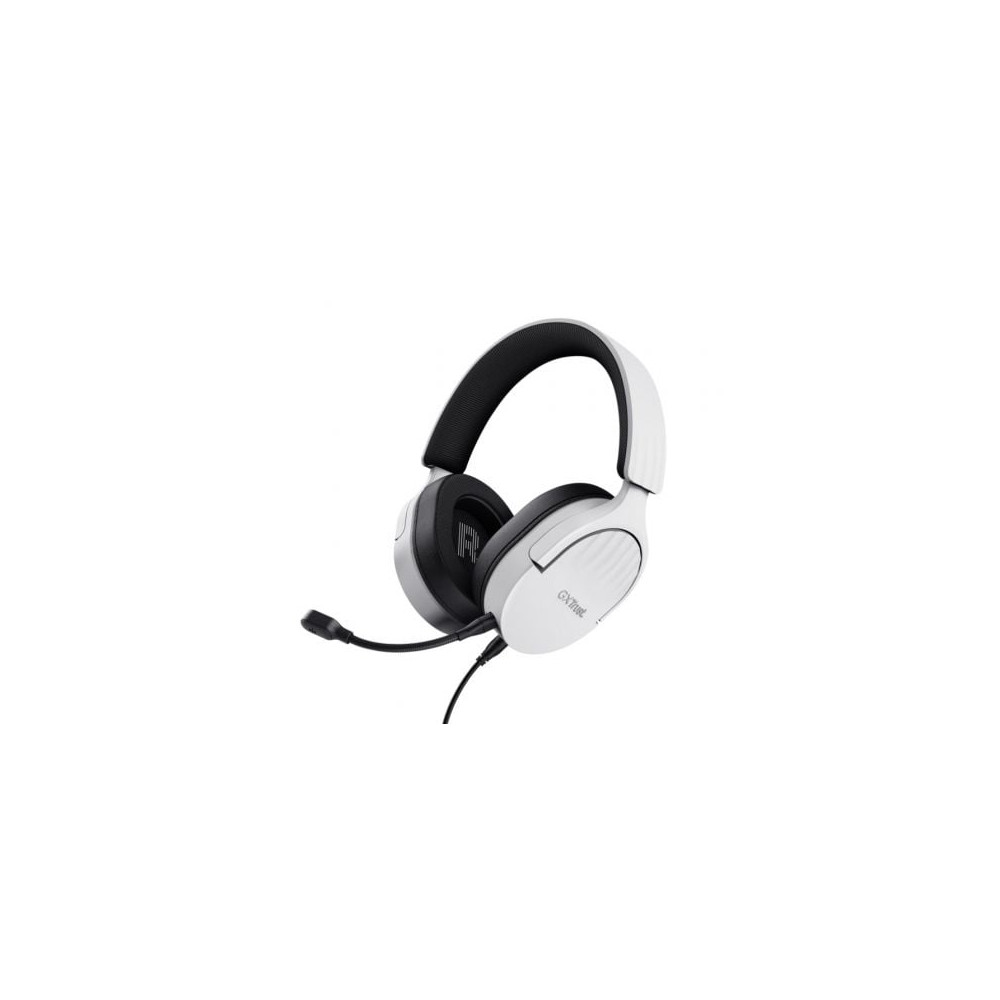 Auriculares Gaming con Micrófono Trust Gaming GXT 489 Fayzo/ Jack 3.5/ Blancos | Auriculares y Micrófonos