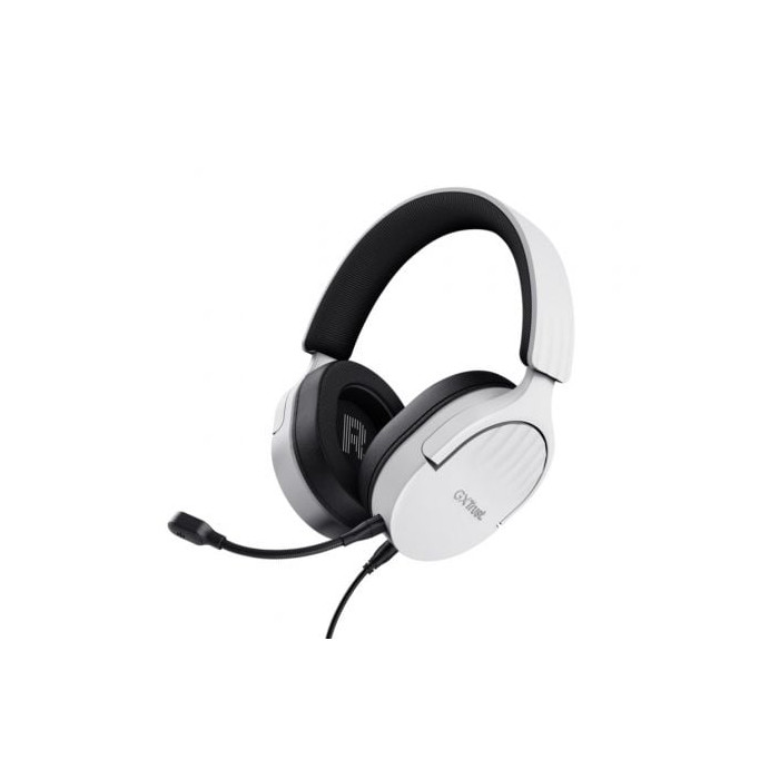 Auriculares Gaming con Micrófono Trust Gaming GXT 489 Fayzo/ Jack 3.5/ Blancos | Auriculares y Micrófonos