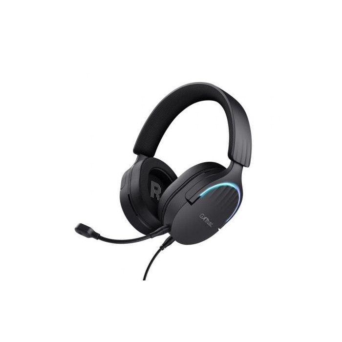 Auriculares Gaming con Micrófono Trust Gaming GXT 490 Fayzo/ USB 2.0/ Negros | Auriculares y Micrófonos