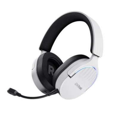 Auriculares Gaming Inalámbricos con Micrófono Trust Gaming GXT 491 Fayzo/ Bluetooth/ Jack 3.5/ Blancos | Auriculares y Micrófono