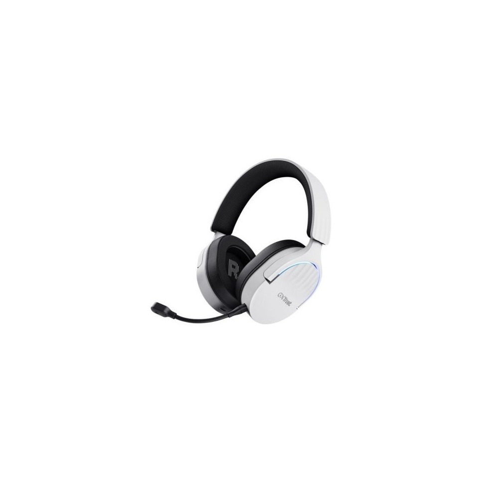 Auriculares Gaming Inalámbricos con Micrófono Trust Gaming GXT 491 Fayzo/ Bluetooth/ Jack 3.5/ Blancos | Auriculares y Micrófono