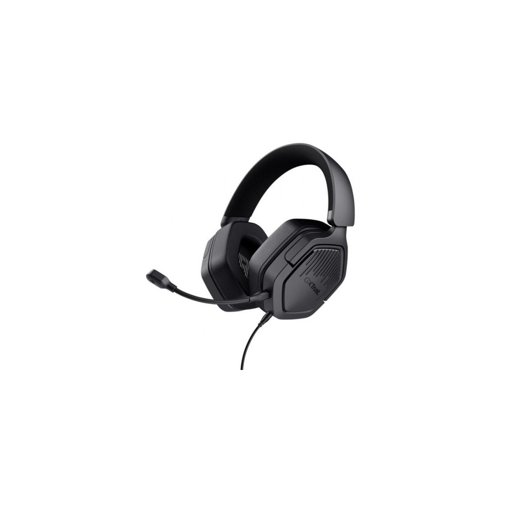 Auriculares Gaming con Micrófono Trust Gaming GXT 492 Carus/ Jack 3.5/ Negros | Auriculares y Micrófonos