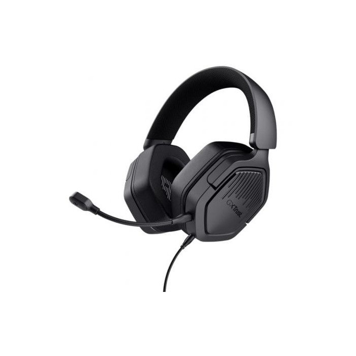 Auriculares Gaming con Micrófono Trust Gaming GXT 492 Carus/ Jack 3.5/ Negros | Auriculares y Micrófonos