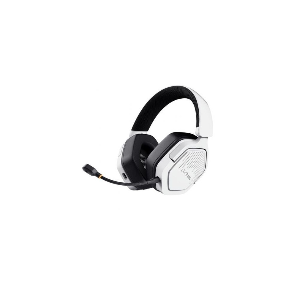 Auriculares Gaming Inalámbricos con Micrófono Trust Gaming GXT 493PS Carus PS5/ Jack 3.5/ Bluetooth/ Blancos | Auriculares y Mic