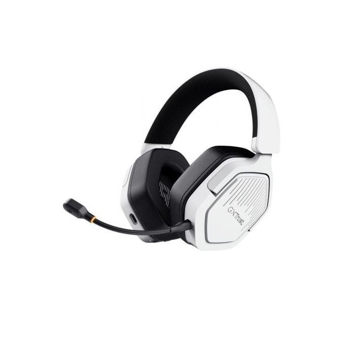 Auriculares Gaming Inalámbricos con Micrófono Trust Gaming GXT 493PS Carus PS5/ Jack 3.5/ Bluetooth/ Blancos | Auriculares y Mic