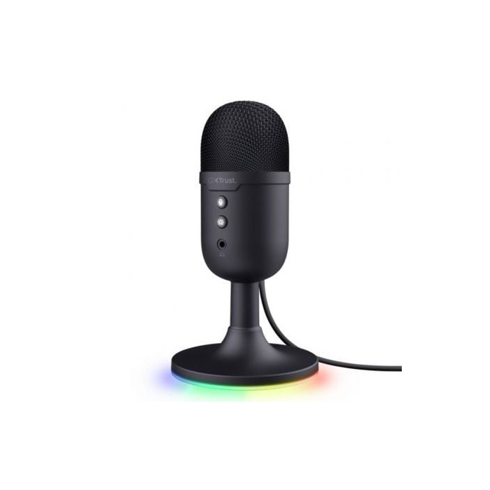 Micrófono Trust Gaming GXT 234 Yunix/ USB/ Negro | Auriculares y Micrófonos