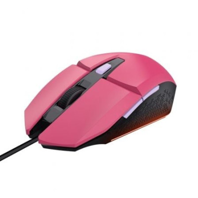 Ratón Gaming Trust Gaming GXT 109 Felox/ Hasta 6400 DPI/ Rosa | Ratones Gaming