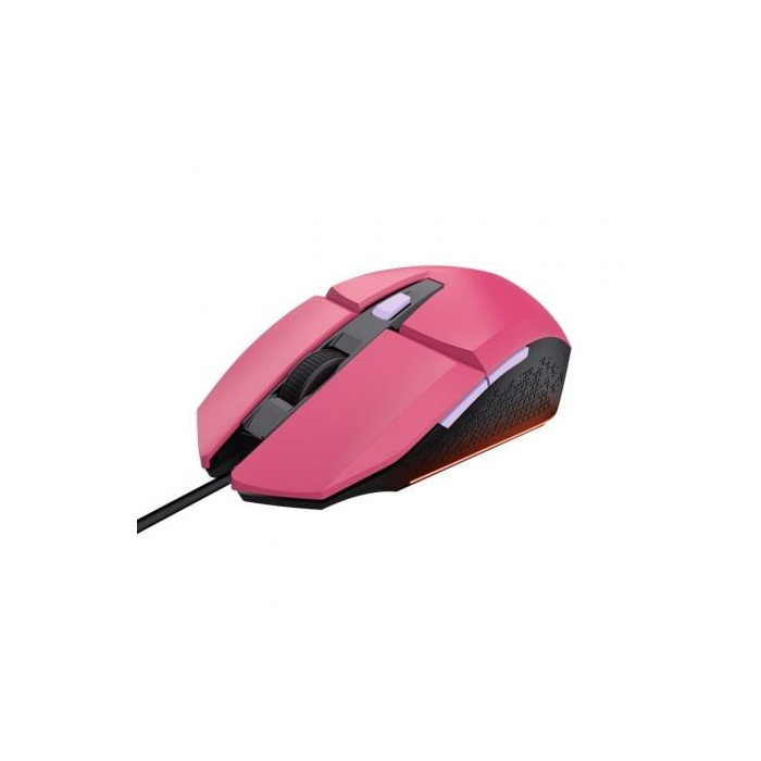 Ratón Gaming Trust Gaming GXT 109 Felox/ Hasta 6400 DPI/ Rosa | Ratones Gaming