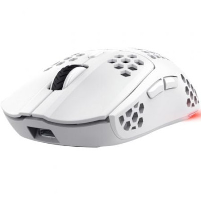 Ratón Gaming Inalámbrico Trust Gaming GXT 929 Helox/ Batería recargable/ Hasta 4800 DPI/ Blanco | Ratones Gaming