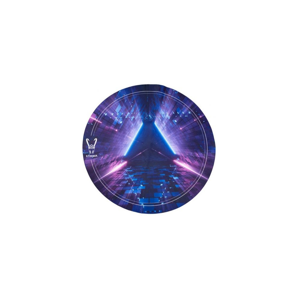 Alfombra Gaming Woxter Stinger Floorpad FUTURE/ Púrpura | Sillas y Mesas