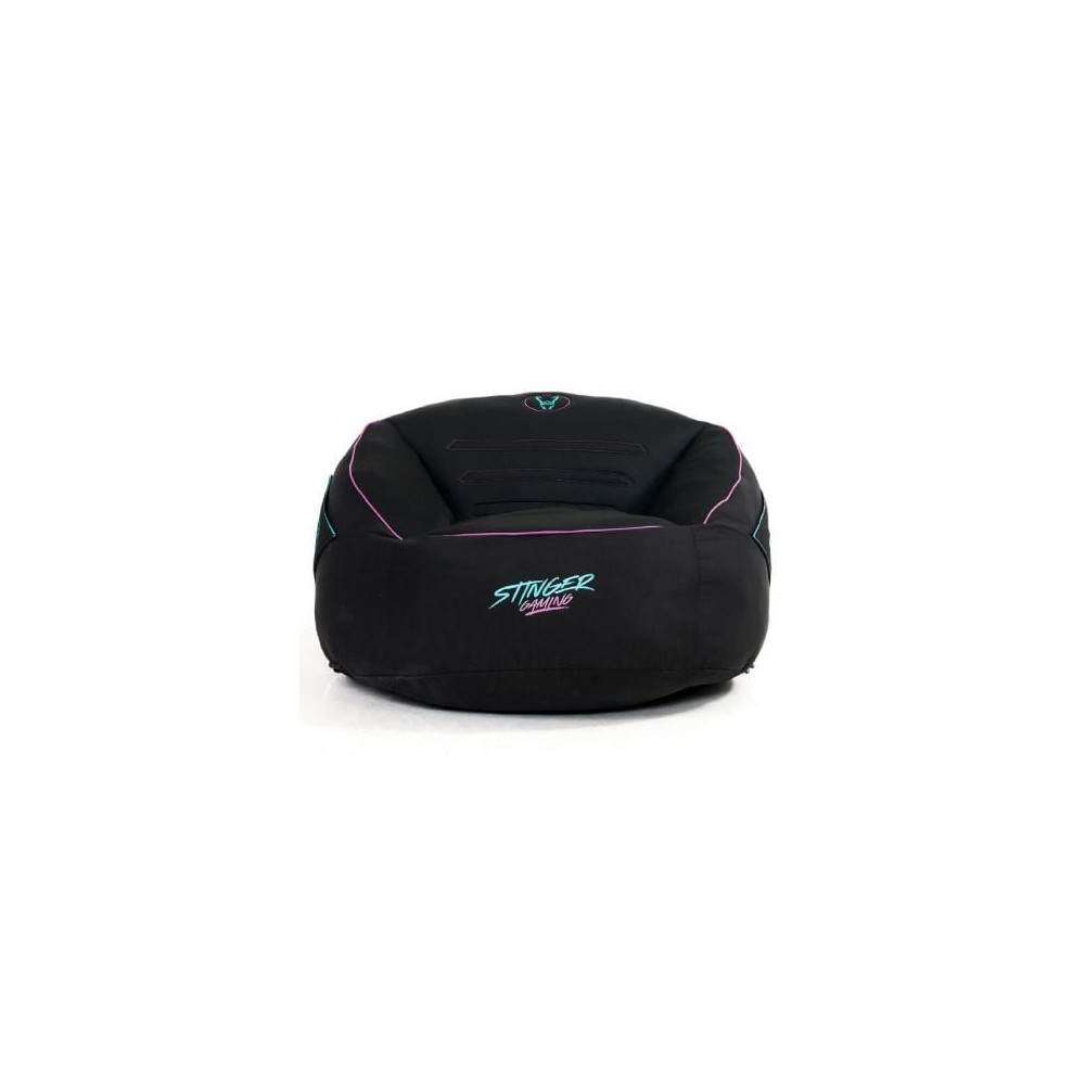Puff Woxter Stinger Gaming/ con relleno/ Azul y Negro | Sillas y Mesas