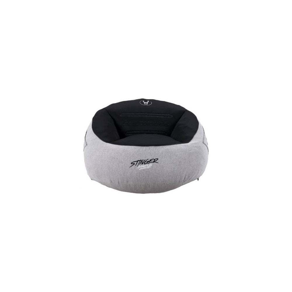 Puff Woxter Stinger Gaming/ con relleno/ Gris y Negro | Sillas y Mesas