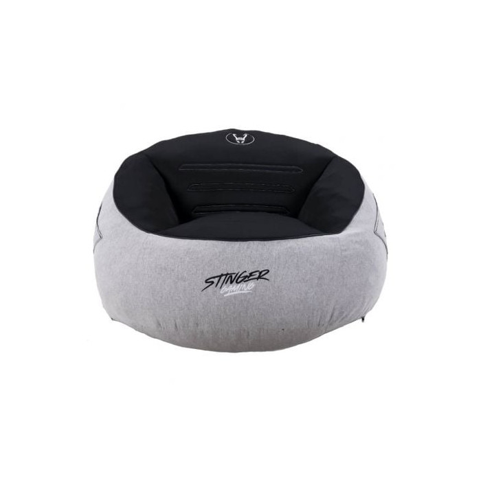 Puff Woxter Stinger Gaming/ con relleno/ Gris y Negro | Sillas y Mesas