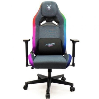 Silla Gaming Woxter Stinger Station Elite/ Luces LED/ Azul y Rosa | Sillas y Mesas