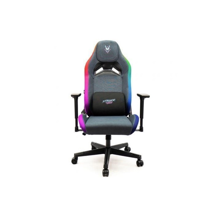 Silla Gaming Woxter Stinger Station Elite/ Luces LED/ Azul y Rosa | Sillas y Mesas