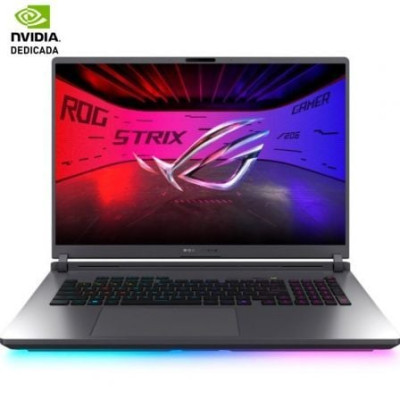 Portátil Gaming Asus ROG Strix G18 (2025) G815JMR-S8051 Intel Core i7-14650HX/ 32GB/ 1TB SSD/ GeForce RTX 5060/ 18'/ Sin Sistema