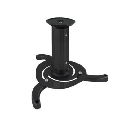 Soporte de Techo para Proyector TooQ PJ1010TN-B/ Inclinable/ Giratorio/ hasta 10kg | Soportes