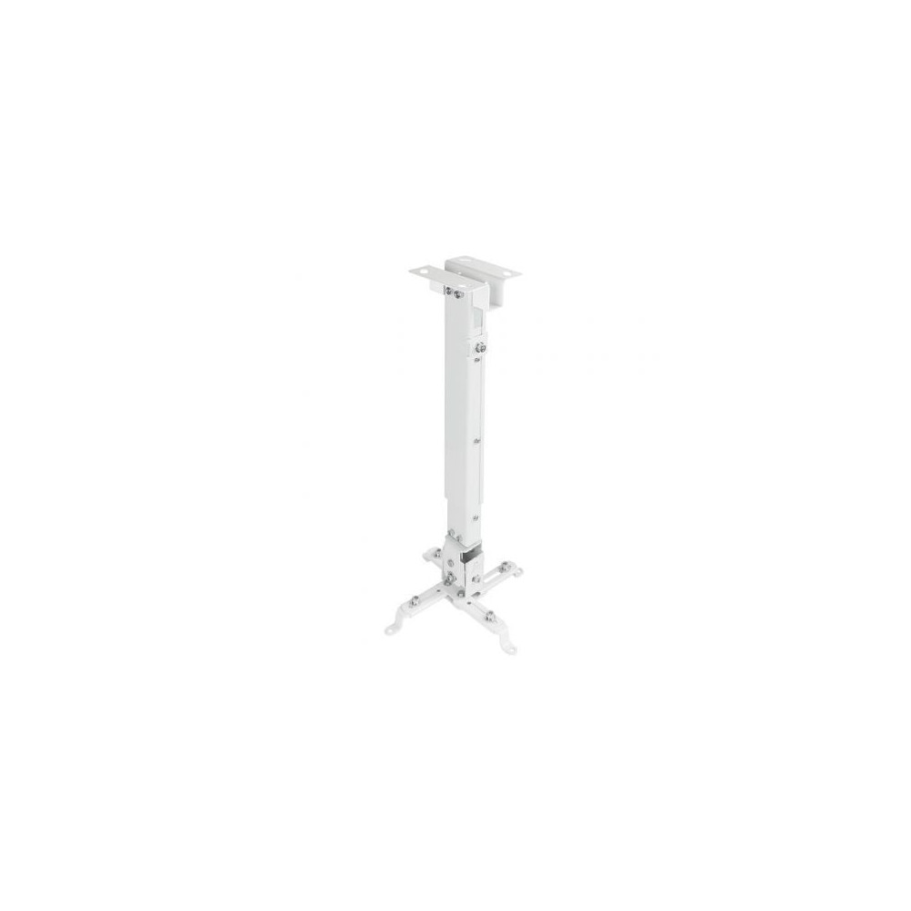 Soporte de Techo para Proyector TooQ PJ2012T-W/ Inclinable/ hasta 20kg | Soportes